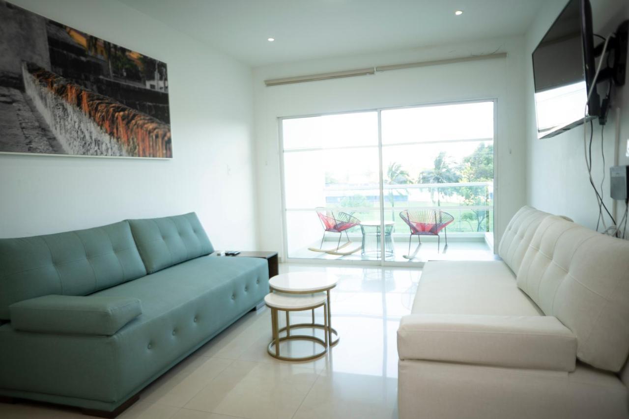 Apartamento En Bocagrande - Edificio Minarete Apartment Cartagena Exterior photo